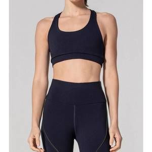 NEW 925 FIT get in line sports bra in navy